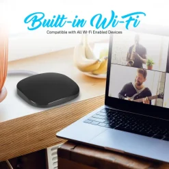 Wireless Audio Receiver - Stream Music via Wi-Fi - Aux Input & Output<Pyle Online