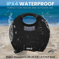 Wireless Bluetooth Speaker, Clear Sound, 220W Waterproof, Portable<Pyle Discount