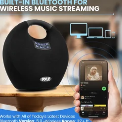 Wireless Bluetooth Speaker, Clear Sound, 220W Waterproof, Portable<Pyle Discount