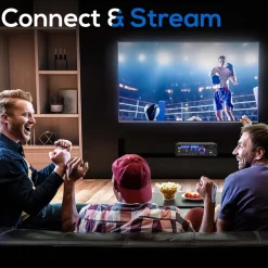 Wireless Bluetooth Stereo Amplifier 240W Blue LED Display USB/SD/FM<Pyle Clearance