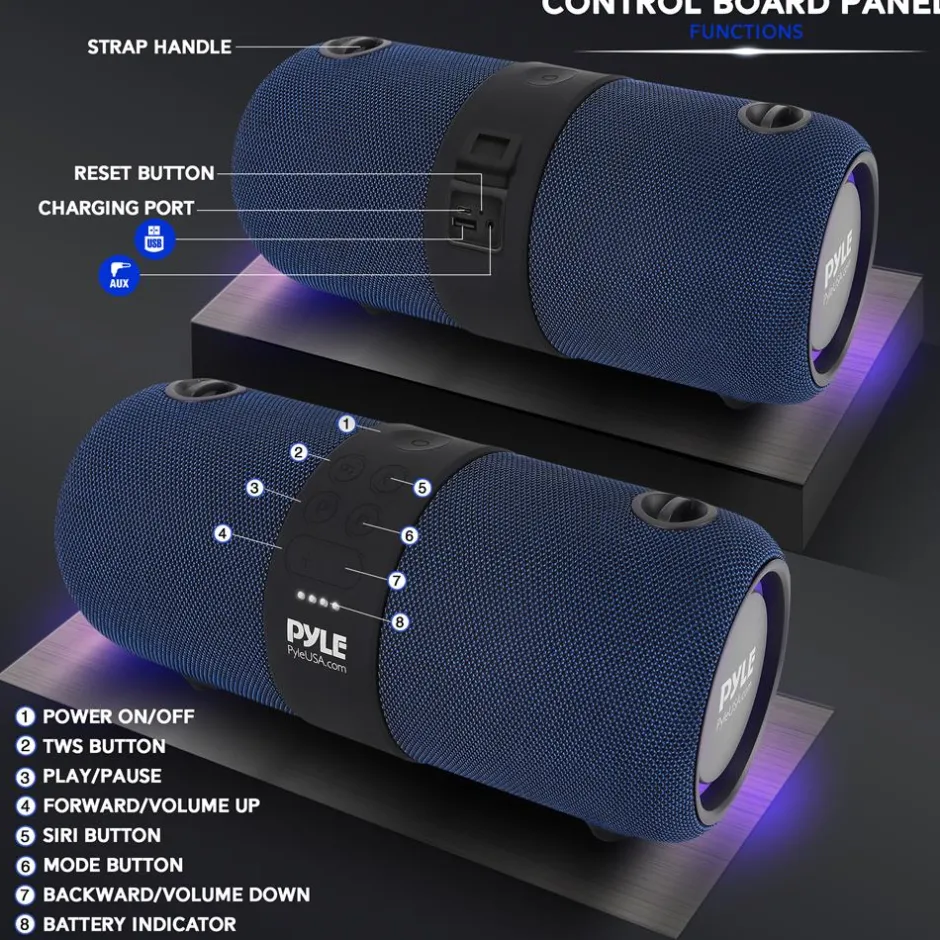 Wireless Bt Speaker Radio System<Pyle Discount