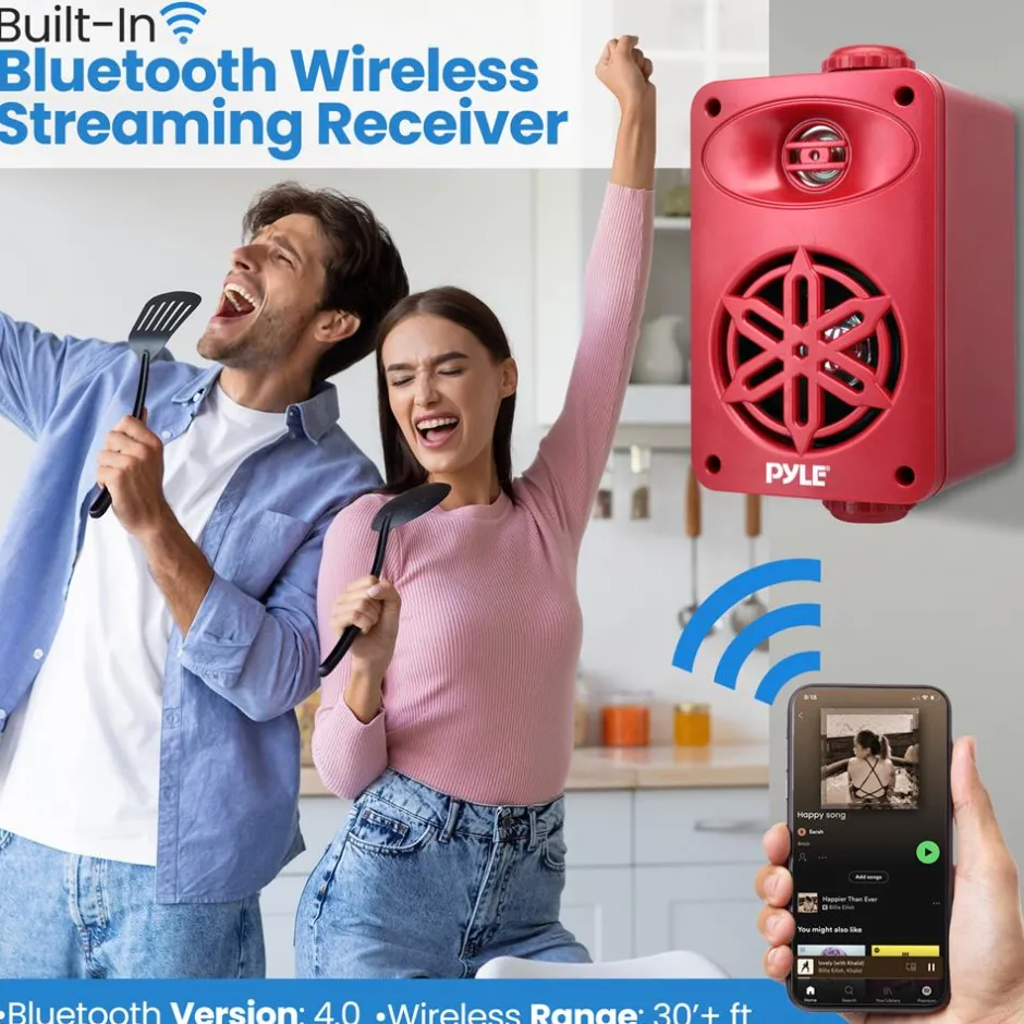 Wireless Bt Streaming Speaker System<Pyle Discount
