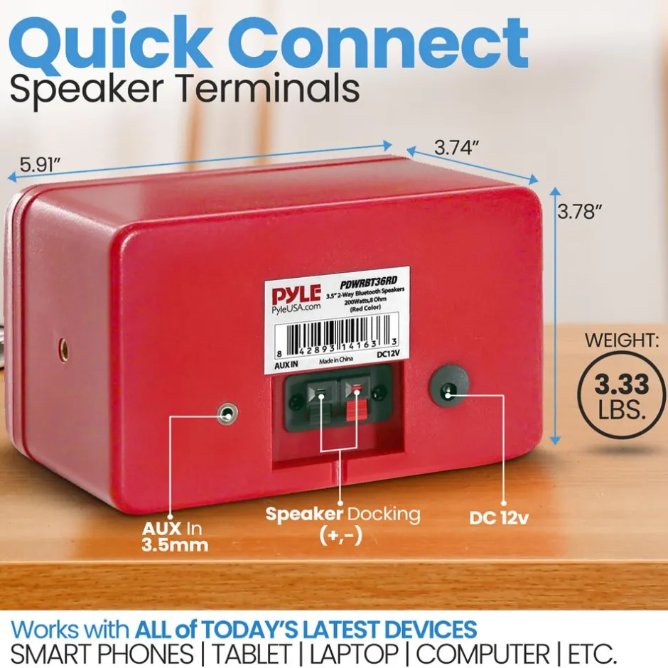Wireless Bt Streaming Speaker System<Pyle Discount