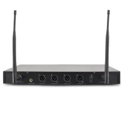 Wireless Microphone System Kit, 4-Channel UHF, Low Distortion, Includes Mics<Pyle Online