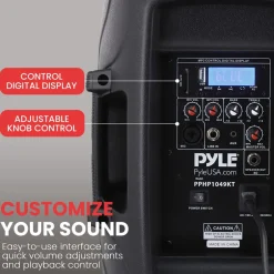 Wireless PA System 1000W Bluetooth Dual 10