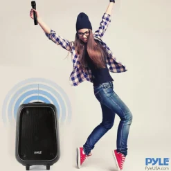 Wireless Portable PA Speaker - 400W Rechargeable Bluetooth System<Pyle Online