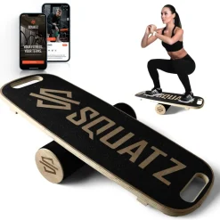 Wooden Balance Board, Relieve Stress, Non-Slip Hardwood Surface<SQUATZ Discount