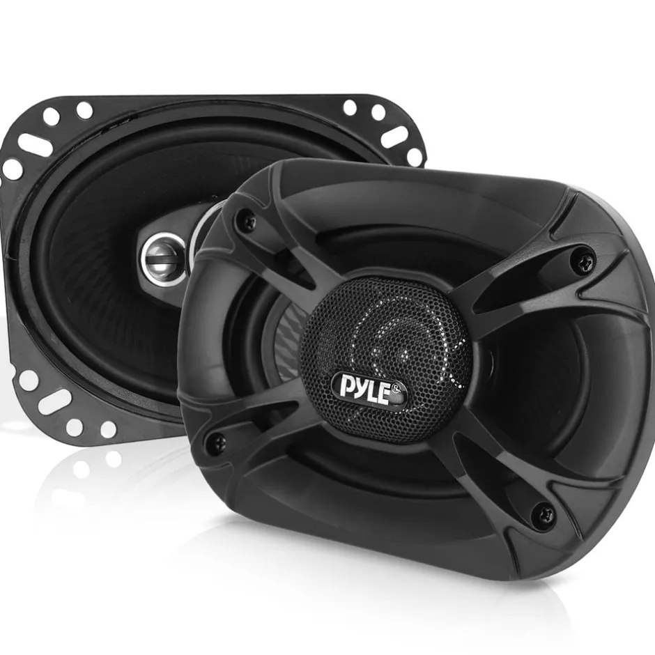 6x9" 500W 4-Way Car Speakers, Low Distortion, Butyl Rubber Surround (Pair)<Pyle Discount