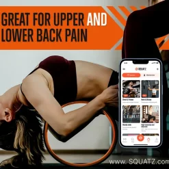 Yoga Wheel Back Stretcher, Relieve Pain, 777 LBS Support, Thick Foam Padding<SQUATZ Hot